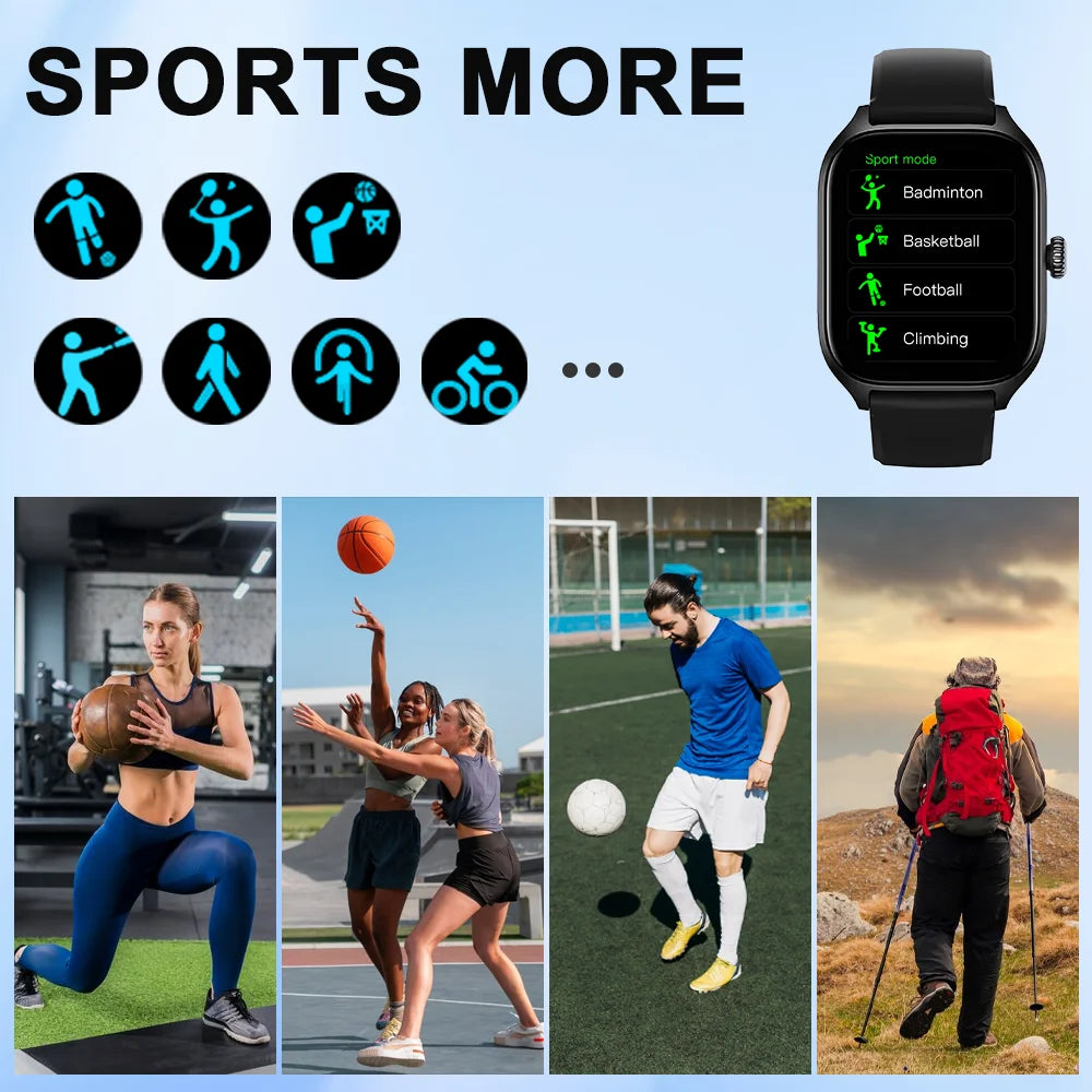 Bluetooth Smart Watch With Call Answering & Fitness Tracking